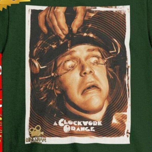 Clockwork Orange Movie Retro Tee Gift For Him Classic Film Graphic T-Shirt 170 - Picture 2 of 5